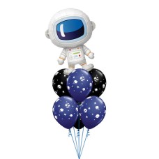 Astronaut Space Balloon Bouquet